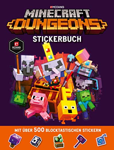 Minecraft Dungeons Stickerbuch: Ein offizielles Minecraft-Stickerbuch von HarperCollins